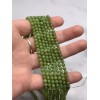 Каменные бусины, Нефрит, канадский, ЛЮКС, 4 мм, шарик гладкий, длина нити 38 см