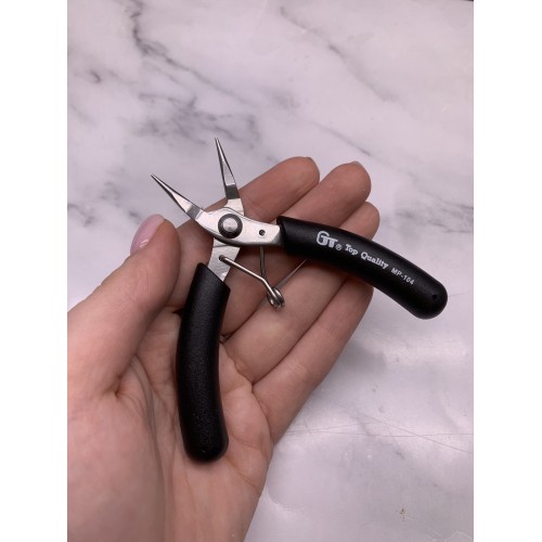 Инструменты, круглогубцы MP-104 из стали, пр-во Тайвань, размер 94х85 мм,