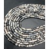 Каменные бусины, Яшма, трубочки, 13х4 мм, длина нити 38 см