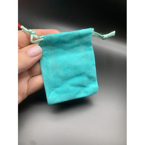 Мешочек, велюр, размер 8,5х7 см, Тиффани