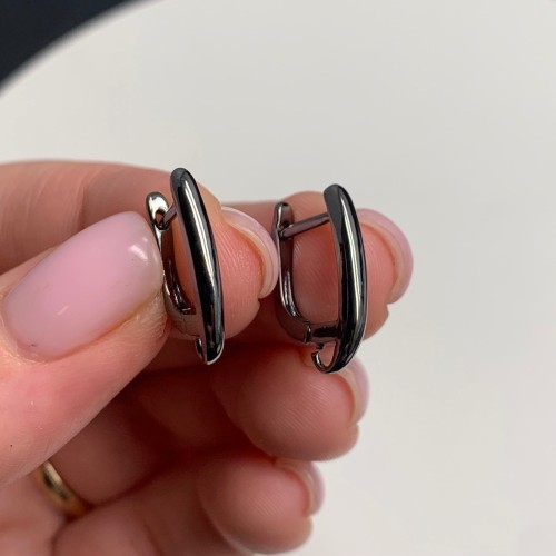 Швензы, цвет вороненая сталь, размер 18х12 мм