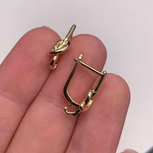 Швензы, латунь, цвет золото, размер 18х11 мм 17925