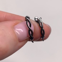 Швензы, цвет вороненая сталь, размер 18х12 мм 17907