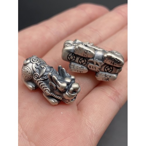 Пияо №25, Серебро, 23х10,8 мм, цена за 1 шт