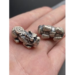 Пияо №36, Серебро, 23х10 мм, цена за 1 шт