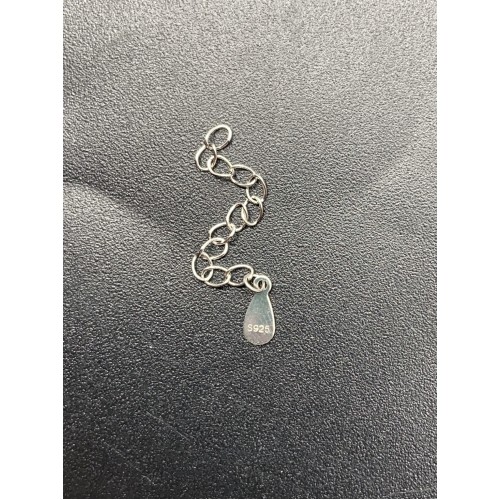 Цепочка, Удлинитель, с декоративной подвеской, модель SS 925 , длина 5 см