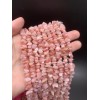Каменные бусины, Опал, розовый, крошка, фриформы, 4х7 мм, длина нити 38 см