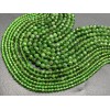 Каменные бусины, Хромдиопсид, люкс, шарик огранка, 3-3,5 мм, длина нити 38 см