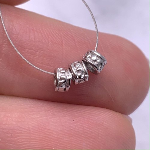 Разделитель, из серебра, размер 3,5х2,2 мм