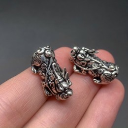 Пияо №50, серебро тайское, размер 24х10 мм, цена за 1 шт.