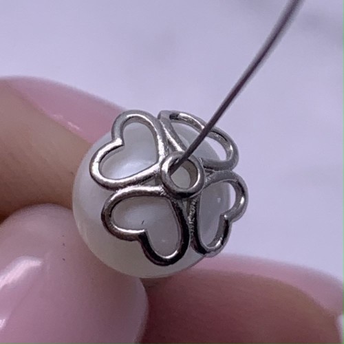 Шапочка, модель SS 925, родированная, размер 7х2 мм, цена за 1 шт