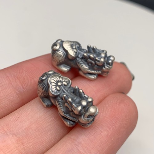 Пияо №51, Серебро, 22х10,5 мм, цена за 1 шт.