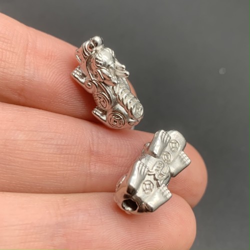 Пияо №15, Серебро, 18х7 мм, цена за 1 шт