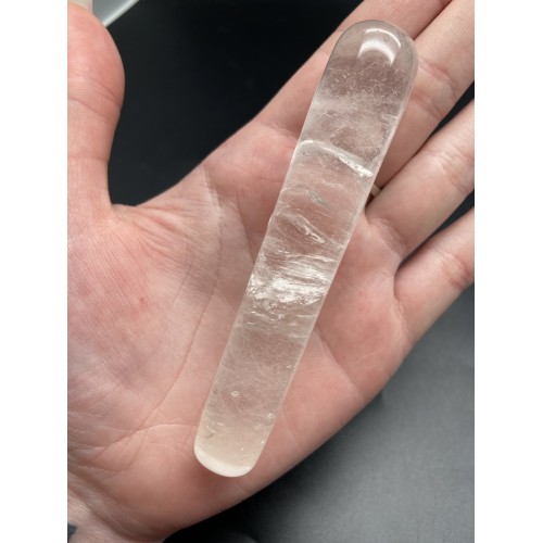 Скребок "Палочка" для точечного массажа Гуаша из Горный Хрусталь, 100 x 5 мм