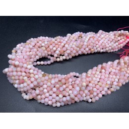 Каменные бусины, Опал австралийский, шарик огранка, 4 мм, длина нити 38 см