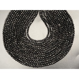 Каменные бусины, Шпинель, шарик, огранка, 3 мм, длина нити 38 см
