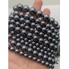 Каменные бусины, Терагерц, шарик гладкий, 8 мм, длина нити 38 см