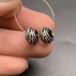 Разделитель, из тайского серебра (широкое отверстие), размер 10х5,5 мм