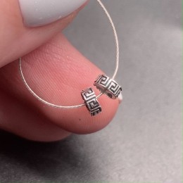 Разделитель, из тайского серебра, размер 5х2 мм