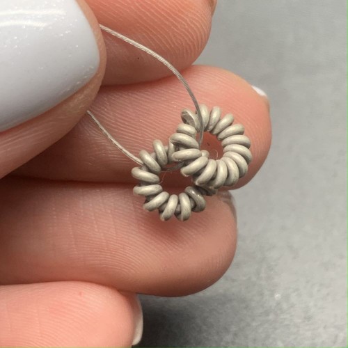 Разделитель, тайское серебро, размер 8х2,5 мм, цена за 1 шт.