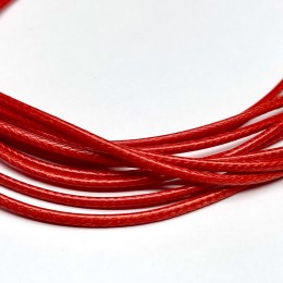 Шнуры красные, 50 см, 5 штук