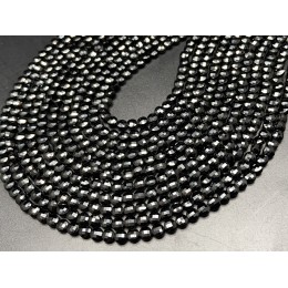 Каменные бусины, Шпинель, монетка, огранка, 4х2,5 мм, длина нити 38 см