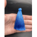 Кисточка, ярко-синего цвета, 66 мм, цена за штуку арт. 12719