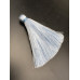 Кисточка, небесно-голубого цвета, 66 мм, цена за штуку арт. 12722