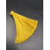 Кисточка, жёлтого цвета, 66 мм, цена за штуку арт. 12726