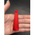 Кисточка, ярко-красного цвета, 66 мм, цена за штуку арт. 12728