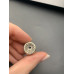 Бусина, из серебра 925 пробы, Мантры, 16х9 мм, цена за шт арт. 12406